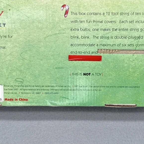 Vintage Trout Fish Blow Molds String Lights Indoor Man Cave Holiday 12" 1997 - Picture 11 of 16